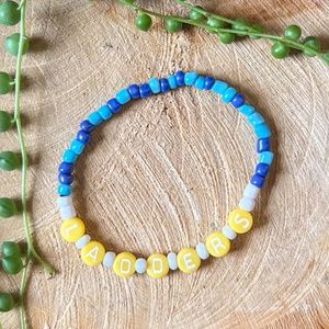 Ladders  | Mac Miller Inspired Beaded Bracelet | Seed Beads | Elastic Stretch